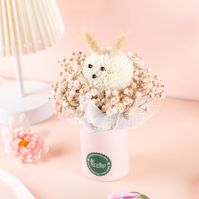 Mini bunny flower box 3